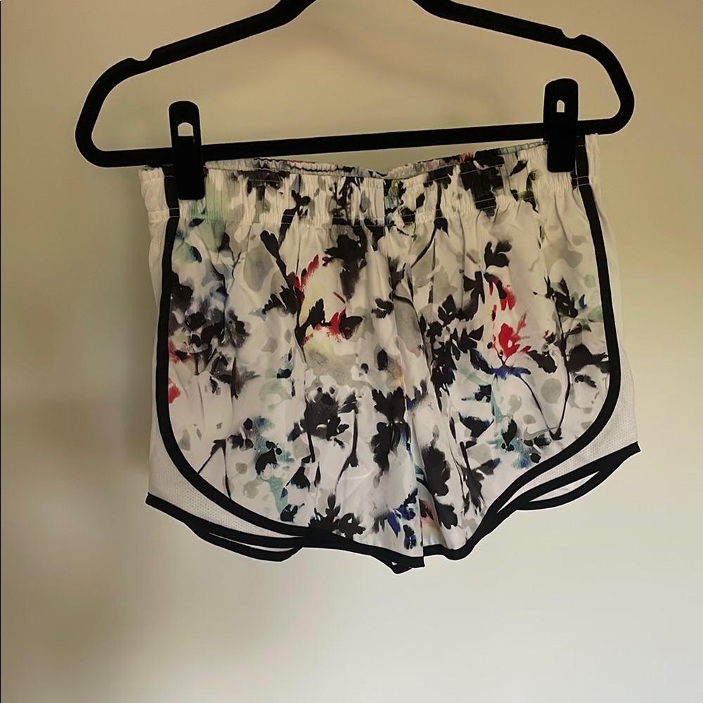 Nike Women's Floral Athletic Shorts - Multicolor